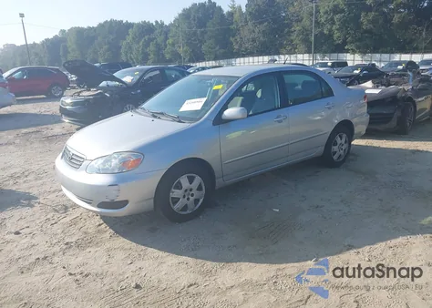 2007 Toyota Corolla Le из США, поврежденный, VIN JTDBR32E370104470